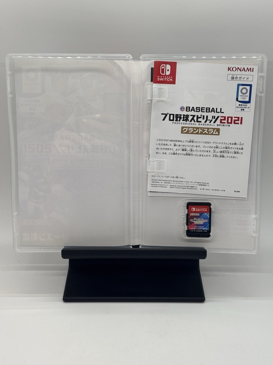 eBASEBALL Professional Baseball Spirits 2021 Grand Slam Nintendo