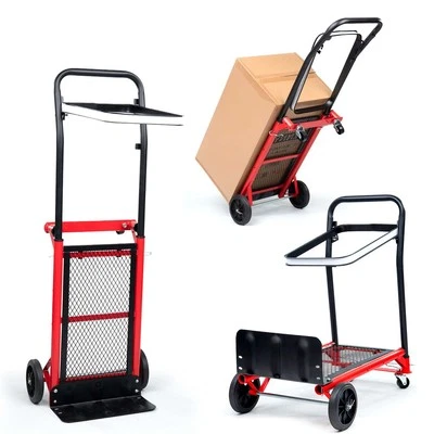 CRYSTALS Sack Truck Trolley Heavy Duty Multi Purpose Industrial Folding Hand Cart