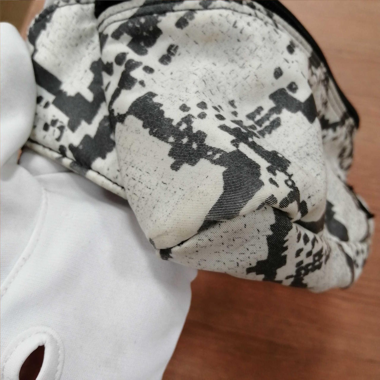 Porter Wht/Python Pattern Waist Pouch - image 5