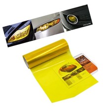 1797 Car Light Tint Film Headlight Fog Light Taillight Yellow Tinted Vinyl Ta...