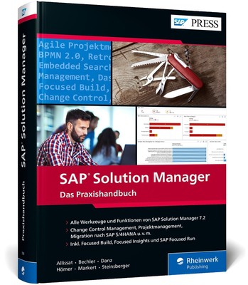 SAP Solution Manager | René Allissat (u. a.) | Buch | SAP Press | 930 S. | 2021