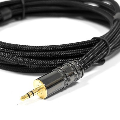 2,5m AUX Audiokabel Klinkenkabel 3,5mm Stereo Audio Kabel Klinken Handy Mini CEN