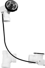 Westbrass PVC 35” Cable Bath Waste & Overflow Rough Only, D50P35-LT Only 