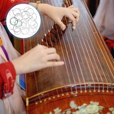 21 Pcs Guzheng-zubeh&ouml;r Multifunktionale Guzheng-saite Stahldraht