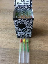 Love Rose Double Wall Thick Glass Tubes 25pcs = 1 Box