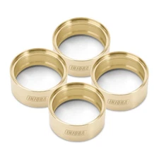 INJORA Brass Wheel Weights Inner Beadlock Rings Fit - 147g 2.2" Beadlock Whee...
