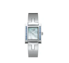 Tissot Women's T-Trend Blue Diamond And Mother Of Pearl Women’s Watch T62119580
