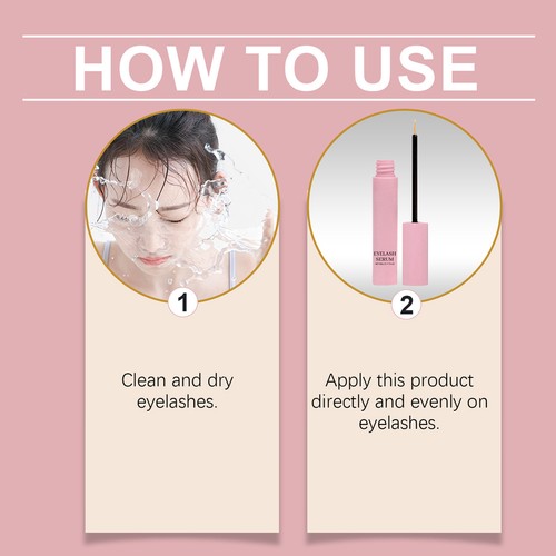 Lash Enhancing Serum 5ML+5ML 0.34 Fl Oz Eyenvy Eyelash & Eyebrow Growth Serum - Picture 6 of 12