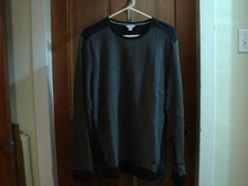 Mens Calvin Klein Black Pullover Sweater Size M                1
