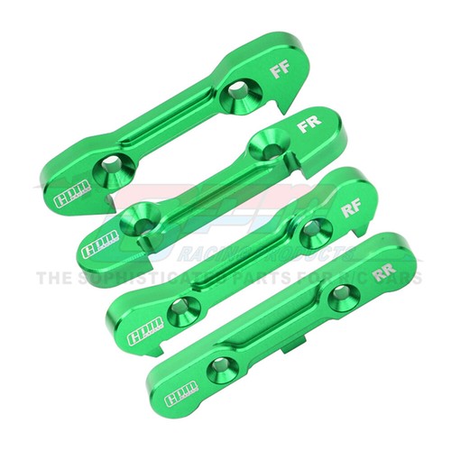 GPM 7075 Alu F & R Lower Suspension Mount For LOSI 1/6 8IGHT-X Lasernut 8XE 8XTE - Picture 4 of 27