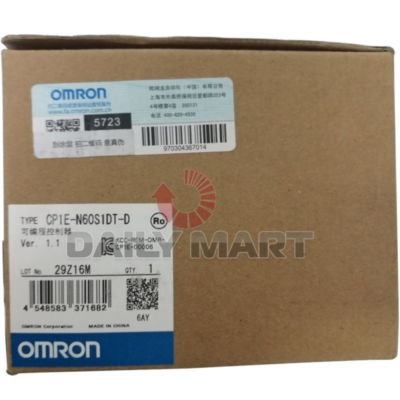 Brand New In Box Omron CP1E-N60DT1-D PLC Module