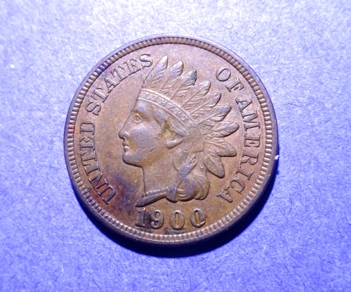 1900 Indian Cent  Ch. XF