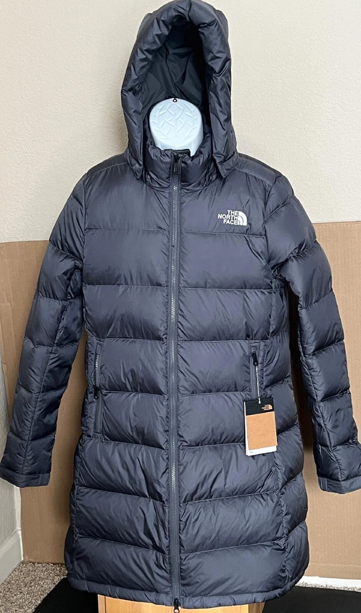 NWT The North Face Women Metropolis III Parka Long 550 Down Gery L