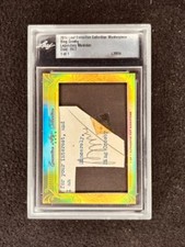 Bing Crosby 2016 Leaf Masterpiece Cut Signature signed autographed card 1/1 JSA