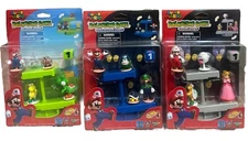 Set of 3 Epoch Games Super Mario Balancing Tabletop Action Games -Nintendo - New