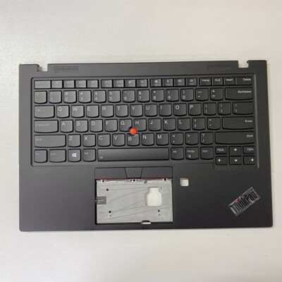New/Orig Lenovo ThinkPad X1 Carbon 7th Palmrest Cover withUS Keyboard 5M10V25608