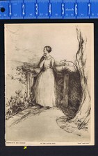 Lingered At the Little Gate, Jane Eyre by Charlotte Brontë- 1915 Mentor Gravure