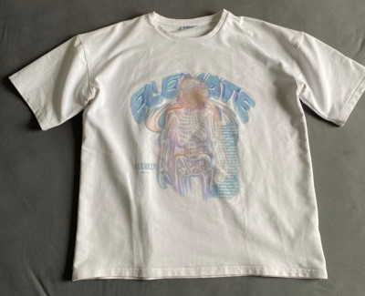 ELEVATE T-Shirt Skeleton Weiß | Größe L