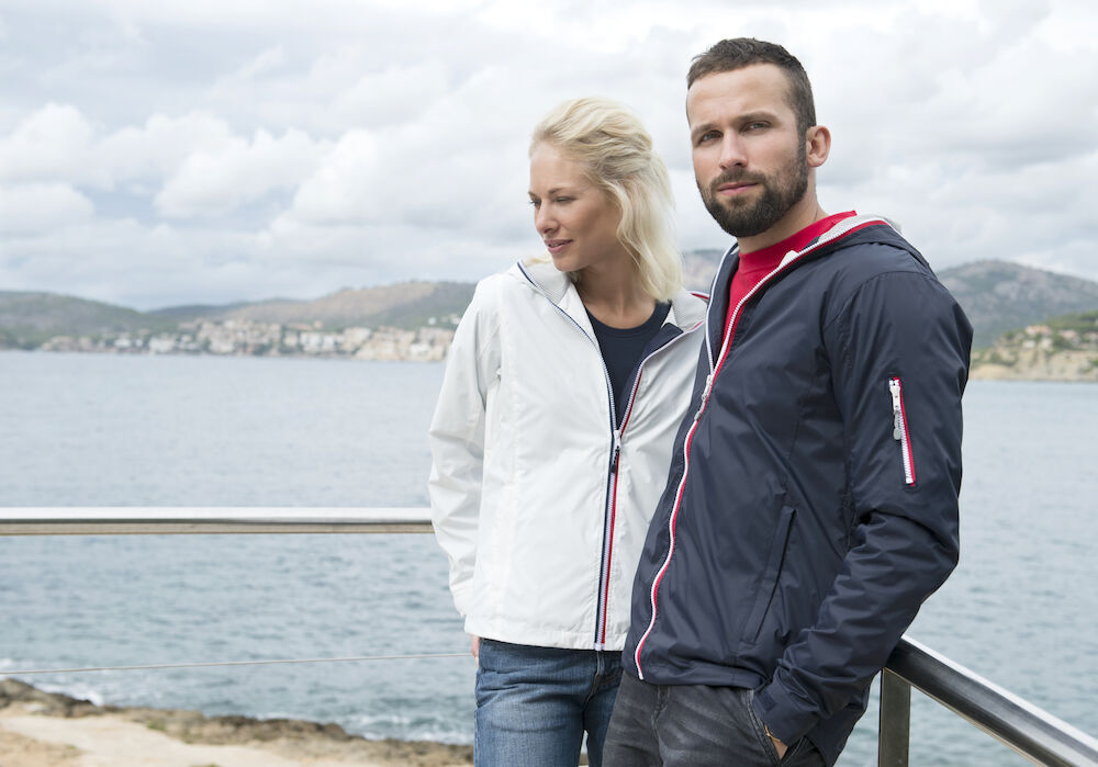 ARC'TERYX CLIQUE Giacca a Vento SEABROOK LADIES Nautico da DONNA Cappuccio Idrorepellente