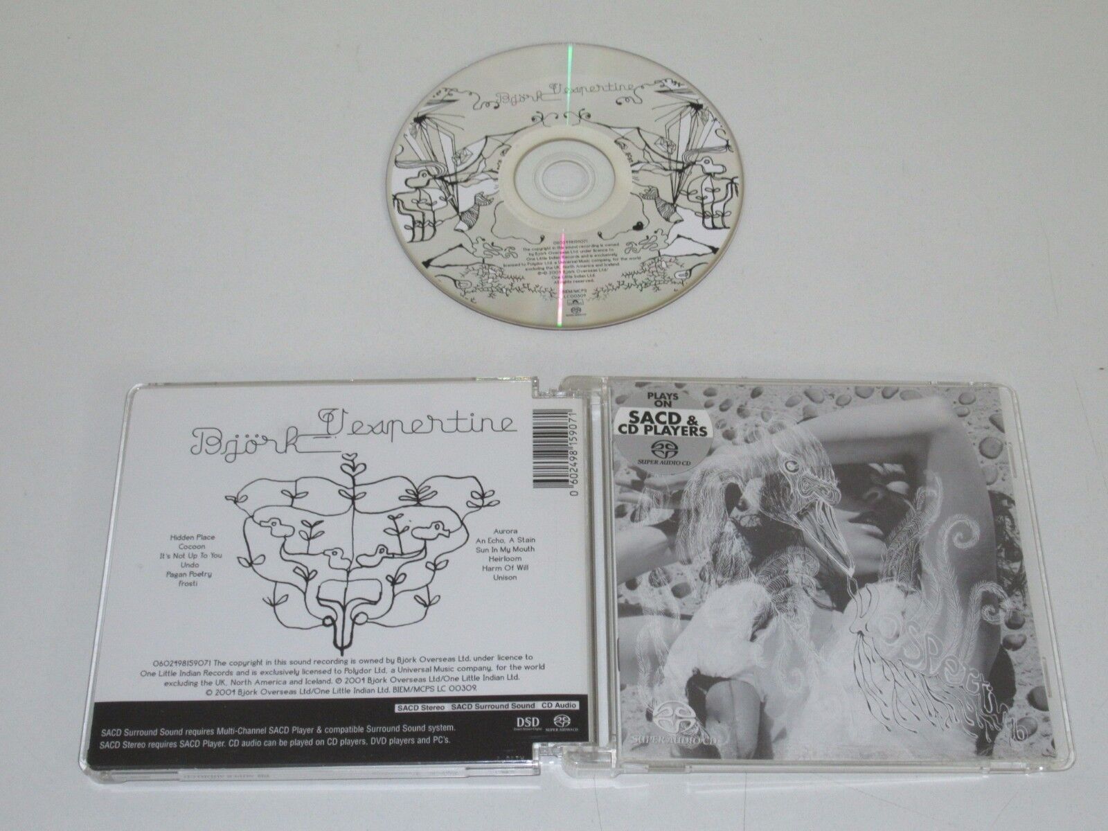 Björk / Vespertine (Polydor 0602498159071) SACD Album