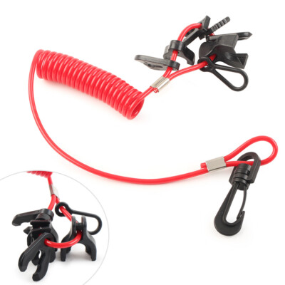 Boat Kill Switch Key Set For Johnson For Evinrude For Mercury For Yamaha Red USA