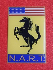Ferrari Nart Emblem Badge Resin Domed
