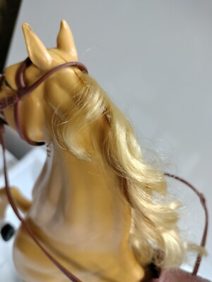 CHEVAL DE POUPÉE BARBIE DALLAS 1980 vintage avec boite d’origine