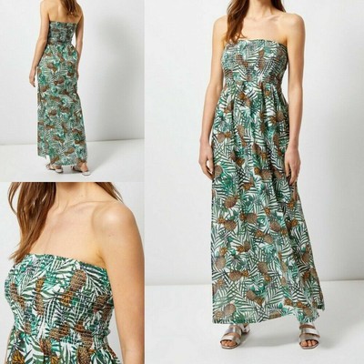 pineapple maxi dress