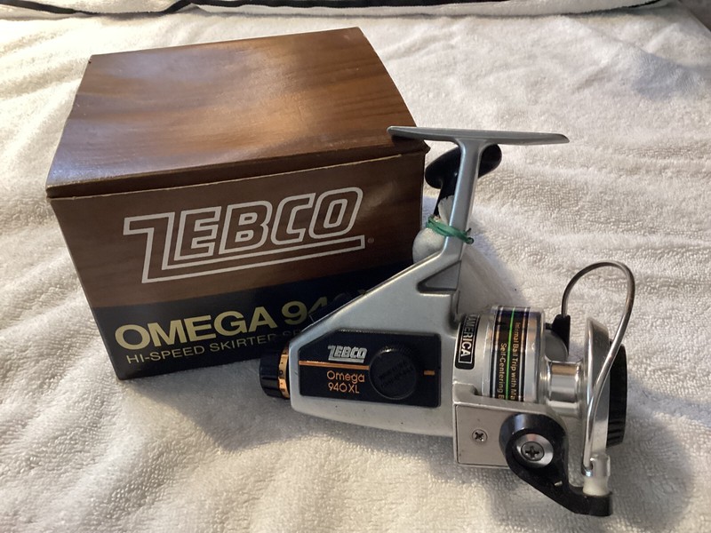 Fishing Reels- NEW Vintage ZEBCO OMEGA 940XL  SPIN REEL (circa 1970's)
