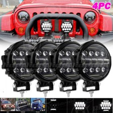 4x 6Inch 240W LED Work Light Bar Spot Pods Offroad Fog Driving ATV UTV SUV Truck