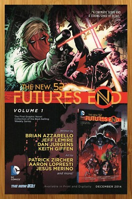 2014 Futures End Print Ad/Poster DC Comics New 52 Batman Beyond Promo Wall Art