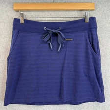Smartwool Womens Size XS Navy Blue Blue Hanging Lake Skirt Mini Pockets Wool
