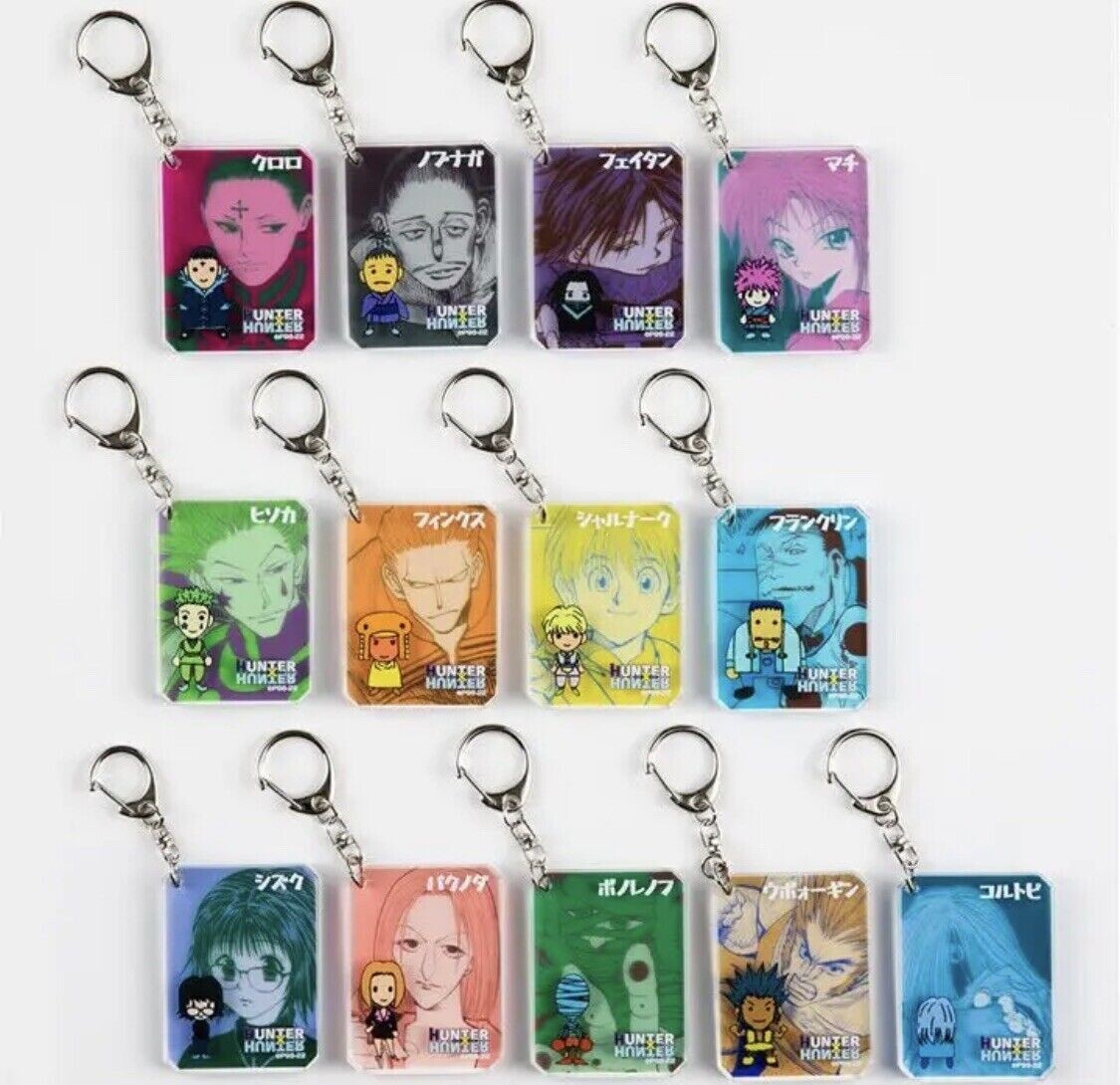 Hunter X Hunter X Jump Festa 2023 Phantom Troupe Key Ring From
