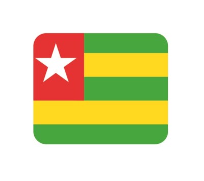Mousepad Fahne Flagge Togo Mauspad