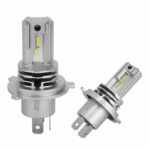 1Pair H4 Cree Car LED Headlight Globes Bulbs Lamp Kit High Low Beam White 6500K - Picture 8 of 9
