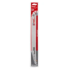Milwaukee 48-00-5711 12 in. 8 TPI The Wrecker Sawzall Blade 5Pk