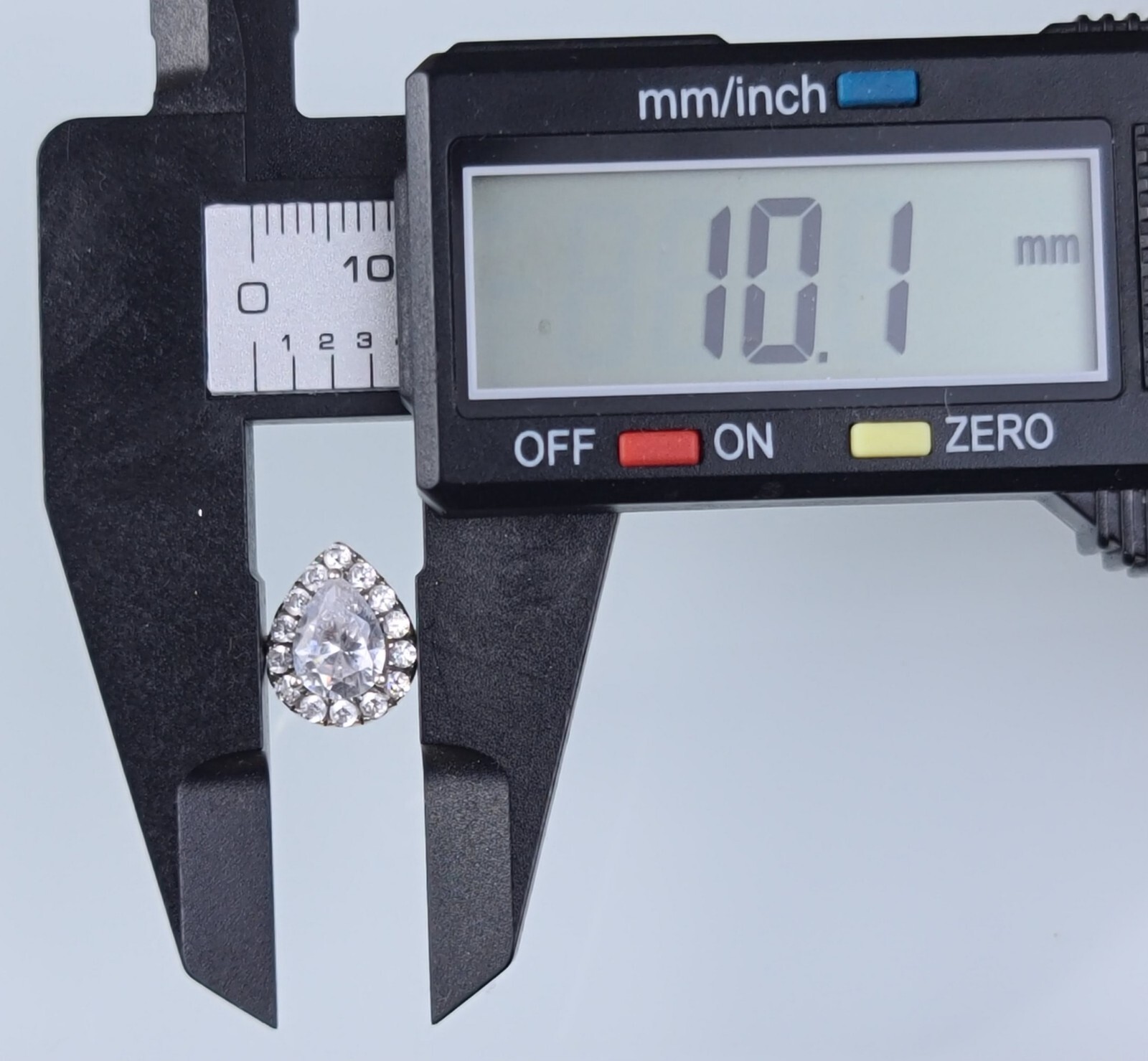 2 Sterling 925 Solid Silver Iced AAA Stacker Ring… - image 21