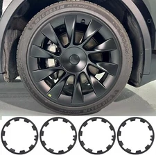 Wheel Protection Guards Induction Rims Caps Fit Tesla Model Y 20 Inch Covers Set
