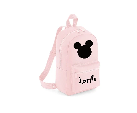 Personalised mickey mouse backpack cheap