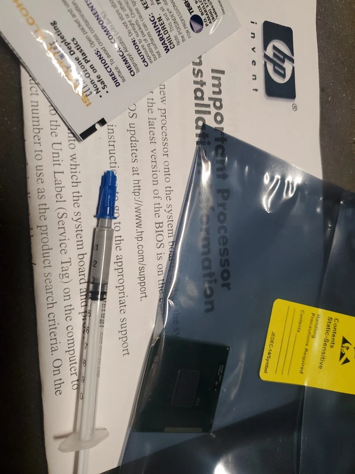 NEW Intel Pentium B960 Mobile Processor 2.20 Ghz SR07V 664662-001 - Image 2 of 2