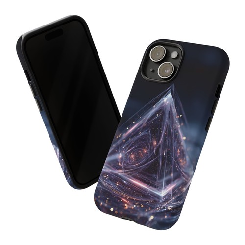 Fractal Purple Pyramid Phone Case for iPhone, Samsung Galaxy, Pixel - 第 59/256 張圖片