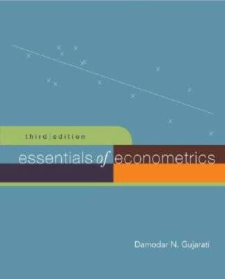 Essentials of Econometrics + Data CD - Hardcover By Gujarati,Damodar - VERY GOOD