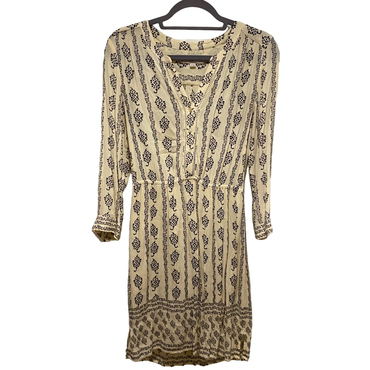 black and cream long sleeve dress Girls Long Sleeve Lace Bib Collar Peasant Dress Black & Cream 3T
