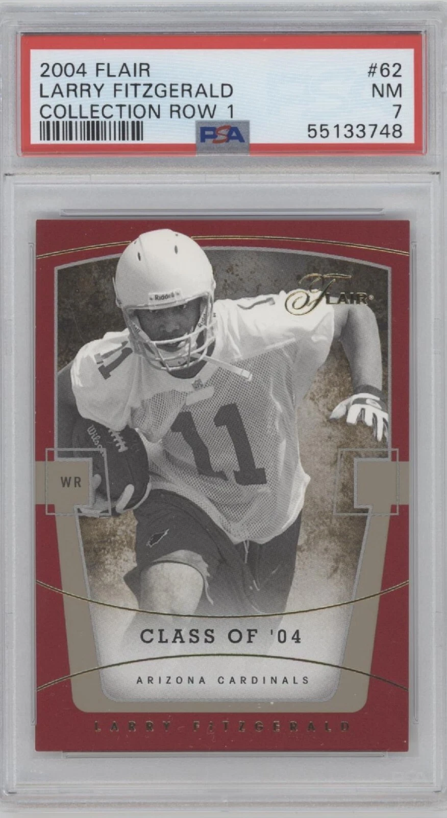 Larry Fitzgerald Flair #62 Collection Row 1