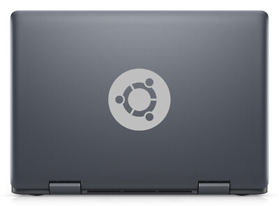 Ubuntu Linux Desktop Laptop Decal in Multiple Colors and Sizes