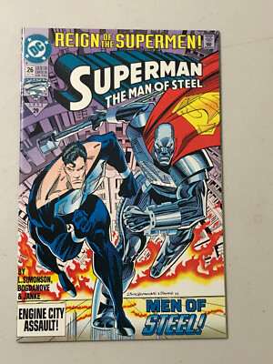 SUPERMAN - MAN OF STEEL #26 NM DC COMICS 1993