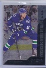13-14 2013-14 BLACK DIAMOND NICKLAS JENSEN TRIPLE ROOKIE GEMS 200 CANUCKS