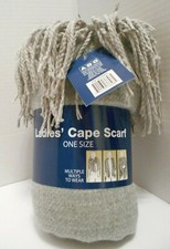 Ladies Cape Scarf One Size