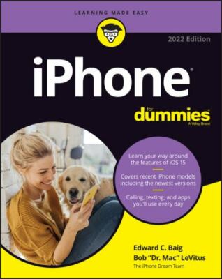 iPhone for Dummies by Baig, Edward C.; LeVitus, Bob