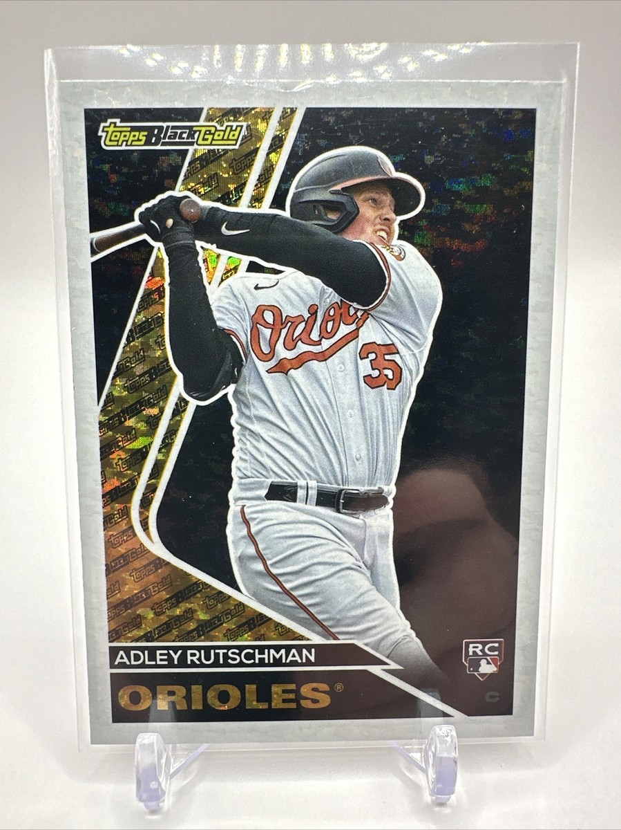 2023 Topps Update Adley Rutschman RC Topps Black Gold | eBay